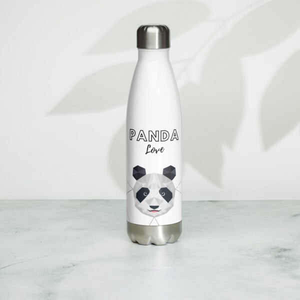 Stainless Steel Water Bottle - Panda love
