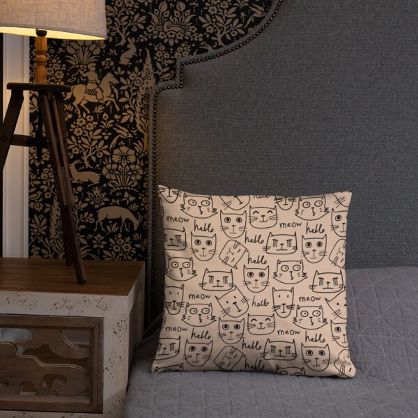 Cats – Basic Pillow - Image 2