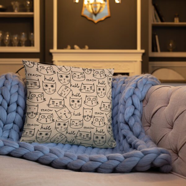 Cats – Basic Pillow - Image 3