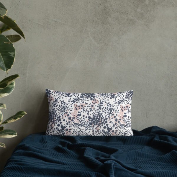 Animal print rose – Basic Pillow - Image 4