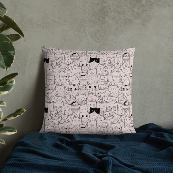 Meow - Basic Pillow - Image 3