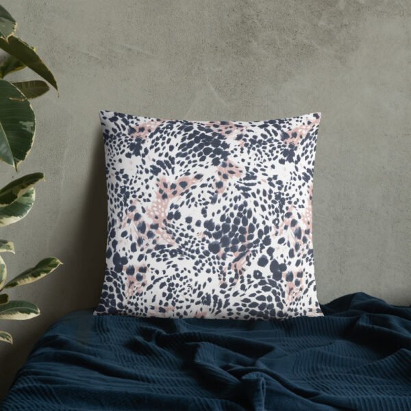 Animal print rose – Basic Pillow - Image 6