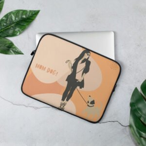 Mom dog - Laptop Sleeve