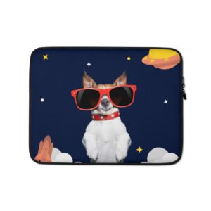 Dog with glasses - Laptop Sleeve