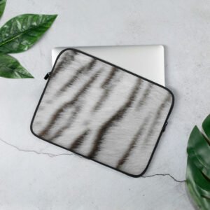 White tiger skin - Laptop Sleeve