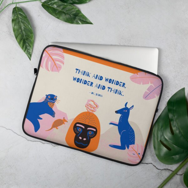 Think and wonder - Laptop Sleeve
