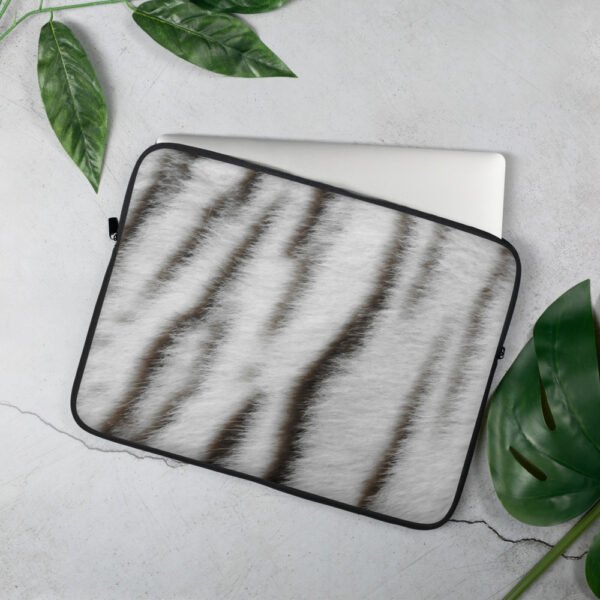 White tiger skin - Laptop Sleeve