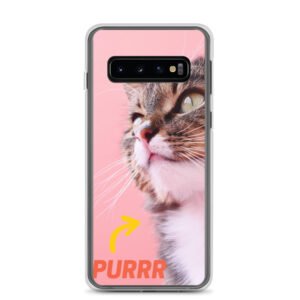 Purrr, rose - Case Samsung