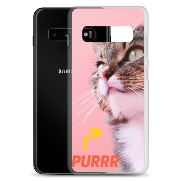 Purrr, rose - Case Samsung