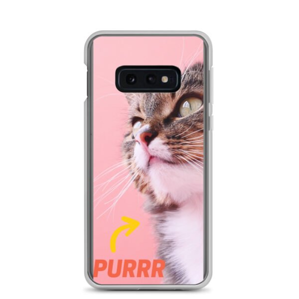 Purrr, rose - Case Samsung