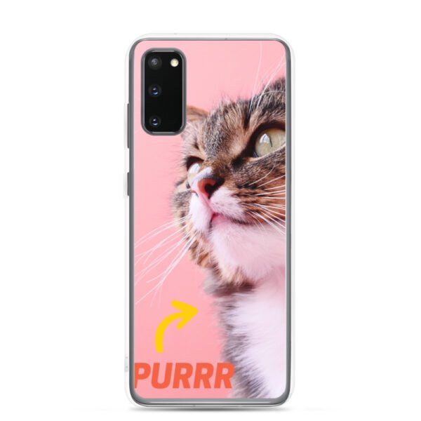 Purrr, rose - Case Samsung