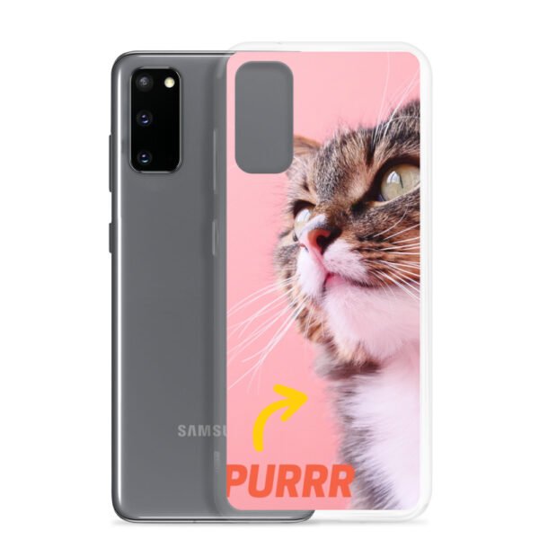 Purrr, rose - Case Samsung