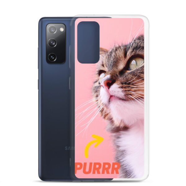 Purrr, rose - Case Samsung