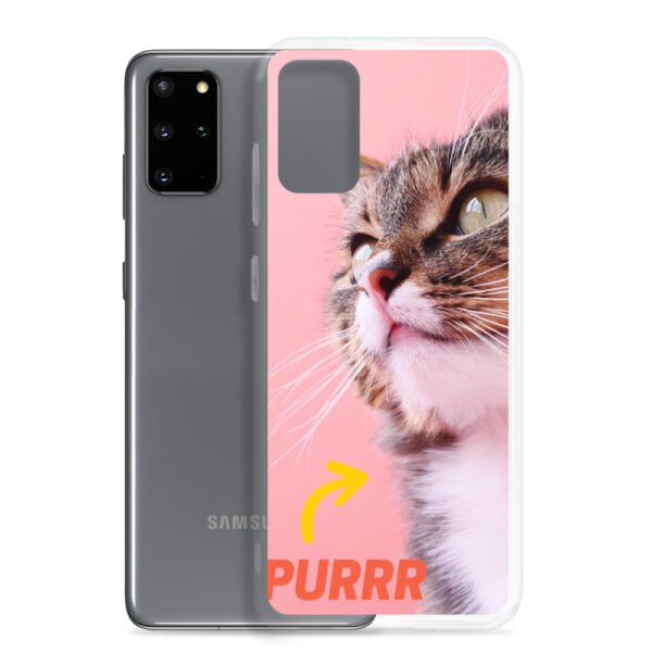 Purrr, rose - Case Samsung