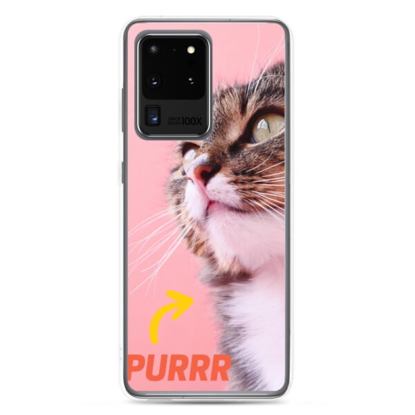 Purrr, rose - Case Samsung