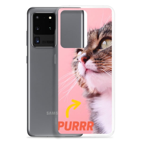 Purrr, rose - Case Samsung