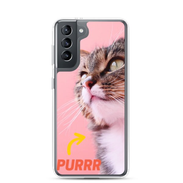 Purrr, rose - Case Samsung