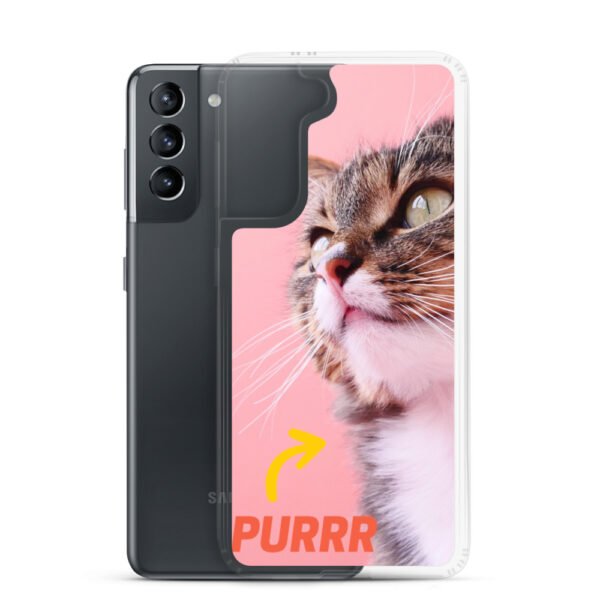 Purrr, rose - Case Samsung