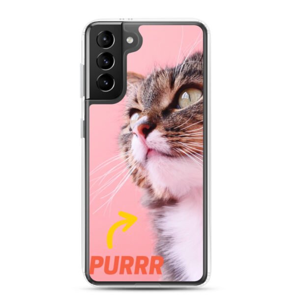 Purrr, rose - Case Samsung