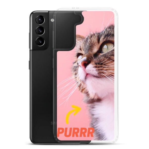 Purrr, rose - Case Samsung