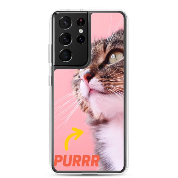 Purrr, rose - Case Samsung