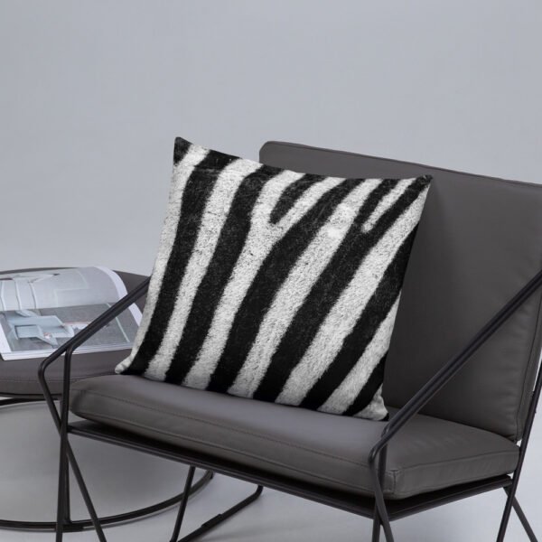 Zebra skin - Basic Pillow - Image 2