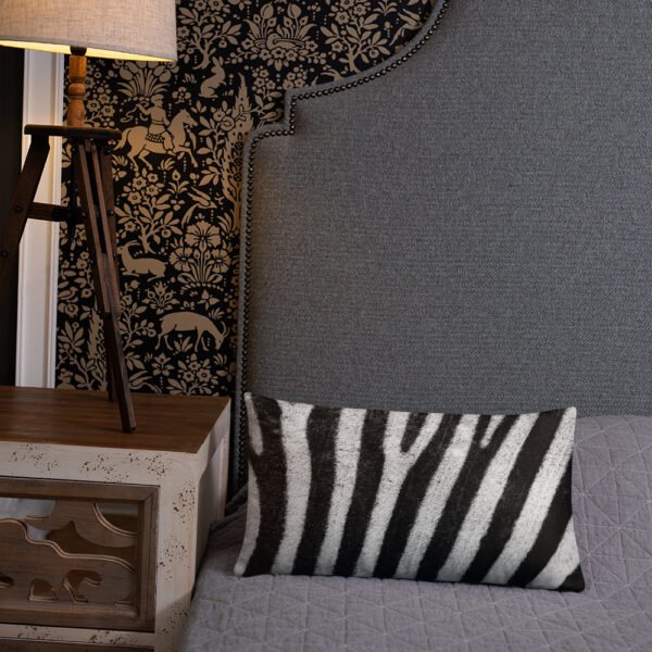 Zebra skin - Basic Pillow - Image 3