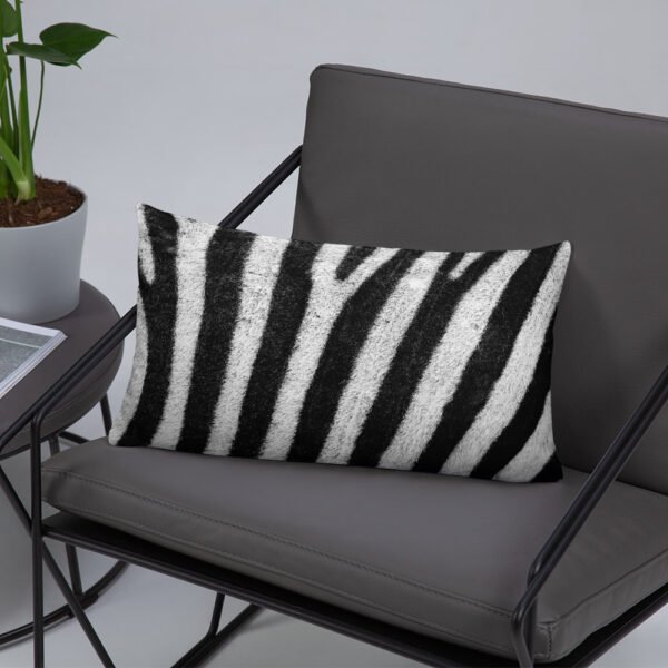 Zebra skin - Basic Pillow - Image 4