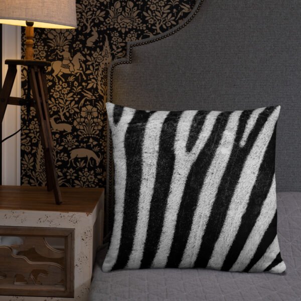 Zebra skin - Basic Pillow - Image 5