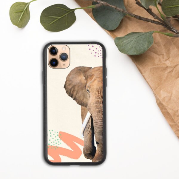 Elephant - Biodegradable phone case - Image 4