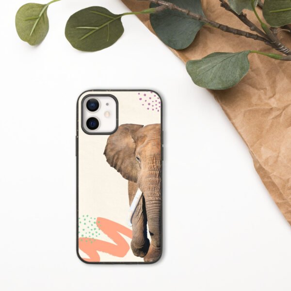 Elephant - Biodegradable phone case - Image 5