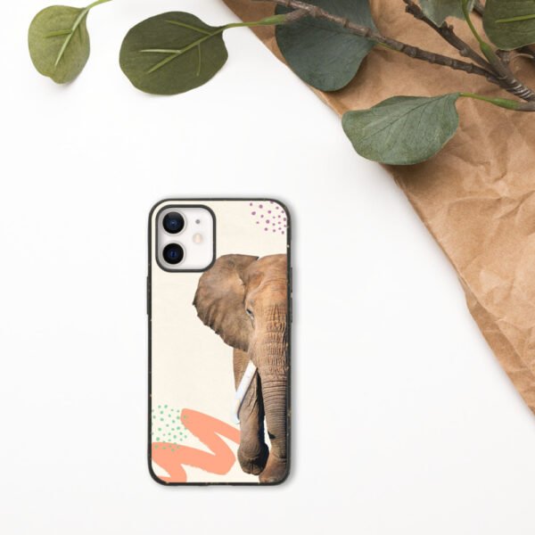 Elephant - Biodegradable phone case - Image 6