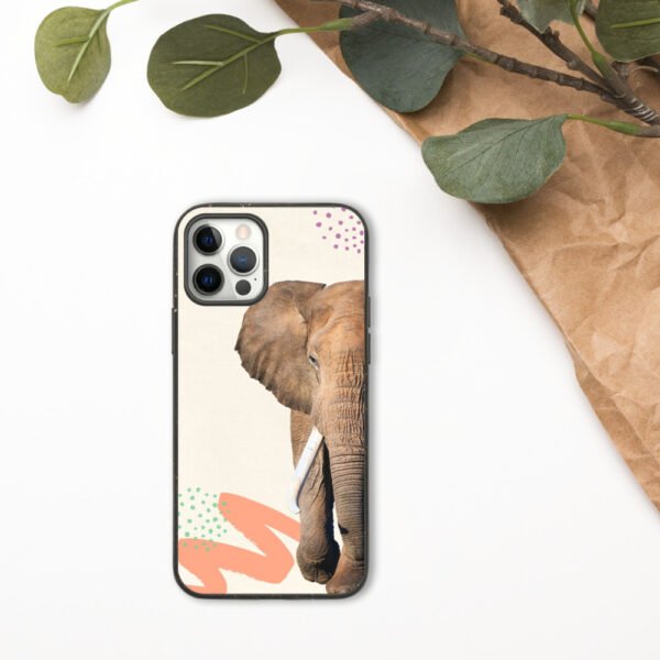 Elephant - Biodegradable phone case - Image 7