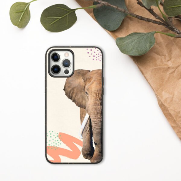 Elephant - Biodegradable phone case - Image 8
