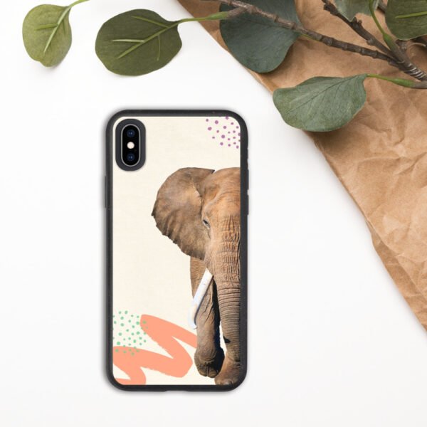 Elephant - Biodegradable phone case - Image 12