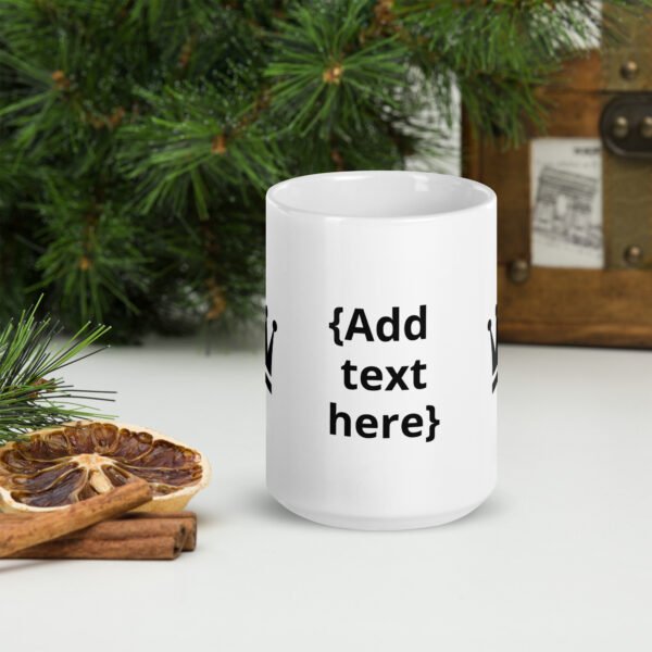 White glossy mug - Image 6
